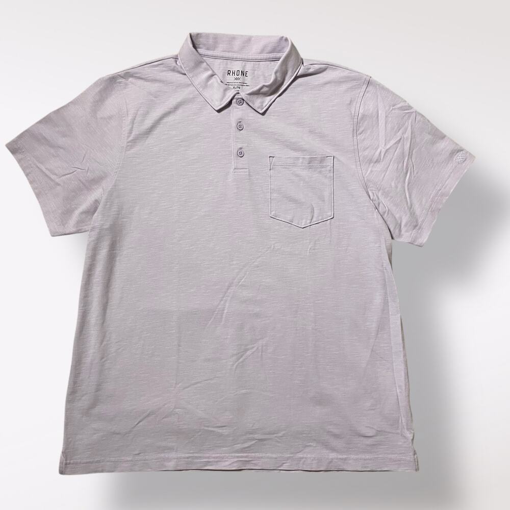 Rhône Cloud 9 Polo Men’s‎ Size XL Pale Lavender